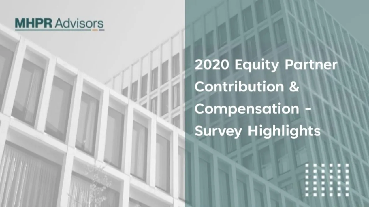 2020 equity partner contribution compensation survey highlights