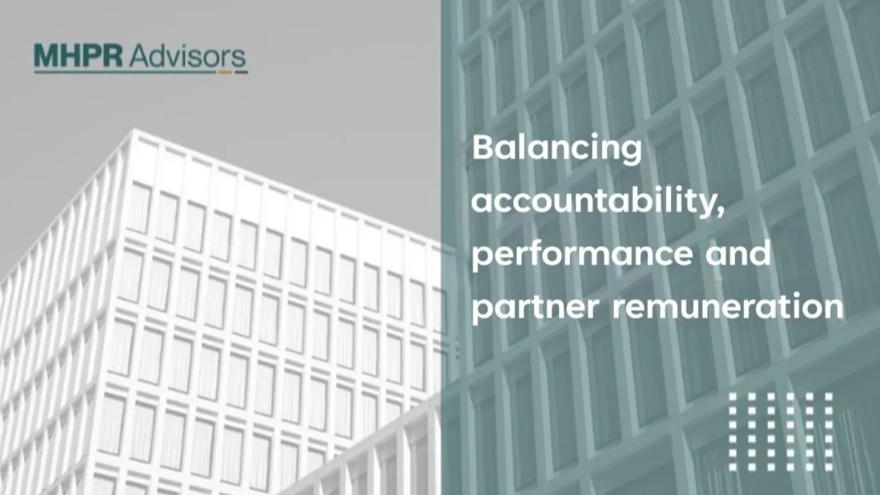 Balancing accountability, performance and partner remuneration