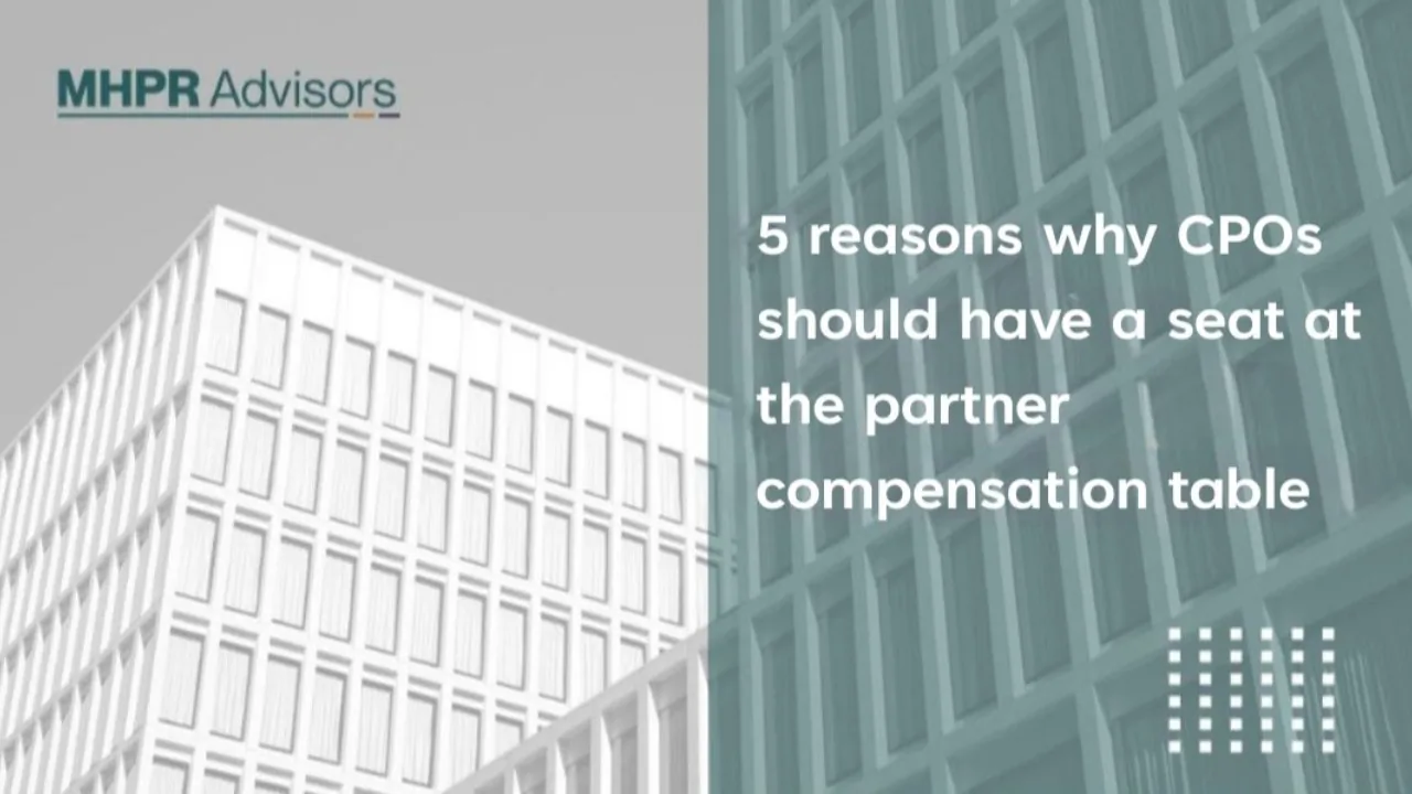 5 reasons why CPOs should have a seat at the partner compensation table